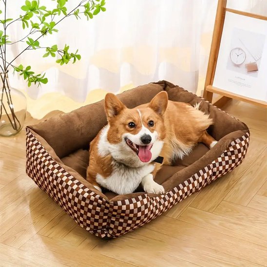 Panier pour chien - Panier pour chien | Confort Durable | Ultra moelleux - Vivre avec son chien