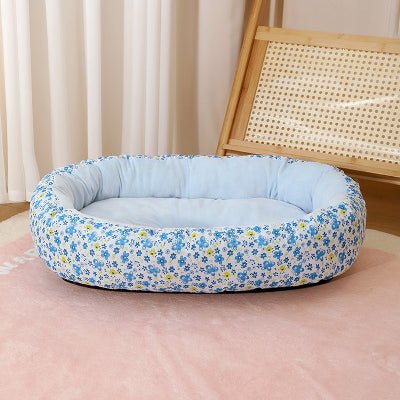 Panier pour chien - Panier pour Chien - Coussin Rosalie | Floral Douillet - Vivre avec son chien