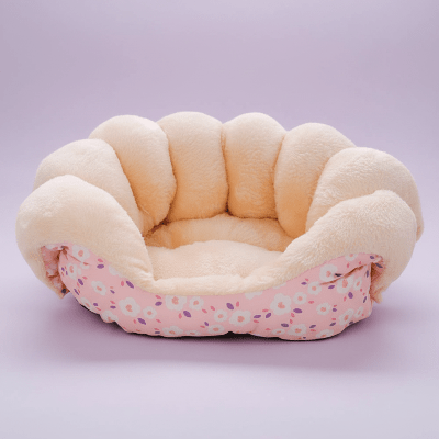 Panier pour chien - Panier pour chien - Élégance Douillet | Coquillage - Vivre avec son chien