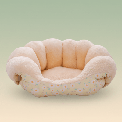 Panier pour chien - Panier pour chien - Élégance Douillet | Coquillage - Vivre avec son chien