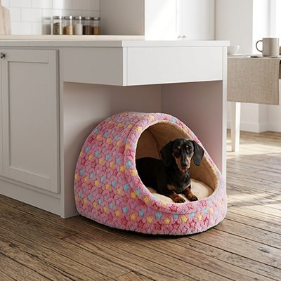 Panier pour chien - Panier pour Chien - Étoile Douce | Cocon Grotte - Vivre avec son chien