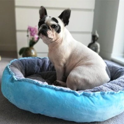 Panier pour chien - Panier pour chien - Sépia | Réversible 4 saisons - Vivre avec son chien