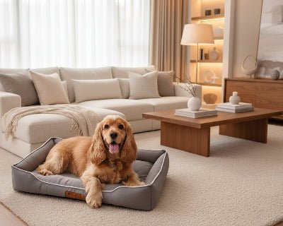 Panier pour chien - Panier pour chien - Ultra - douillet | Confort durable - Vivre avec son chien