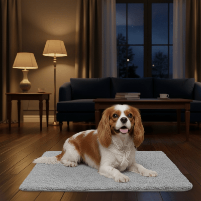 tapis chien - Tapis chien - Pelucheux | Confort moelleux - Vivre avec son chien