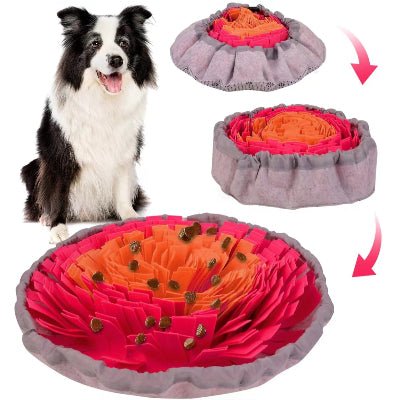 Tapis de fouille - Tapis de fouille chien - Intelligence Canine | Ouverture Ajustable - Vivre avec son chien