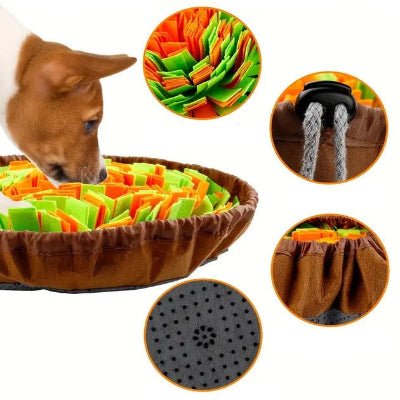 Tapis de fouille - Tapis de fouille chien - Intelligence Canine | Ouverture Ajustable - Vivre avec son chien