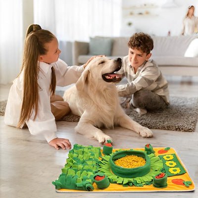 Tapis de fouille - Tapis de fouille chien - Stimul'Intelligence | Lavable - Vivre avec son chien