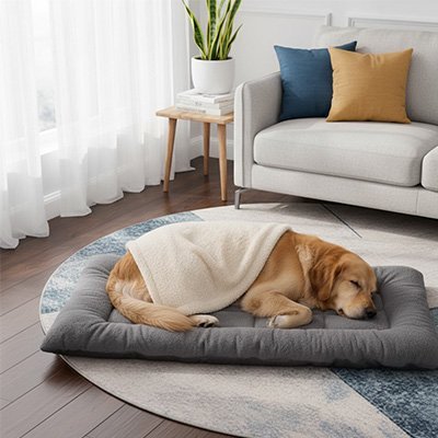 tapis chien - Tapis pour chien - Ciel étoilé | Multi - Usages - Vivre avec son chien
