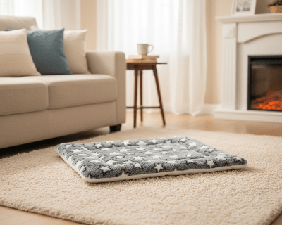 tapis chien - Tapis pour chien - Confort | Douceur lavable - Vivre avec son chien