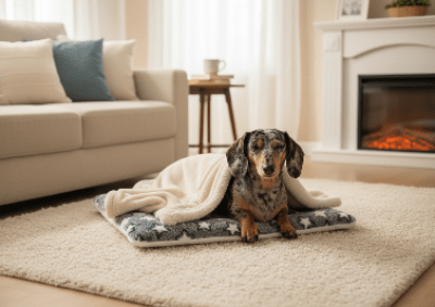 tapis chien - Tapis pour chien - Confort | Douceur lavable - Vivre avec son chien