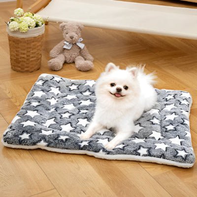 Tapis pour chien - Tapis pour chien - Cotonneux | Confort doux et lavable - Vivre avec son chien