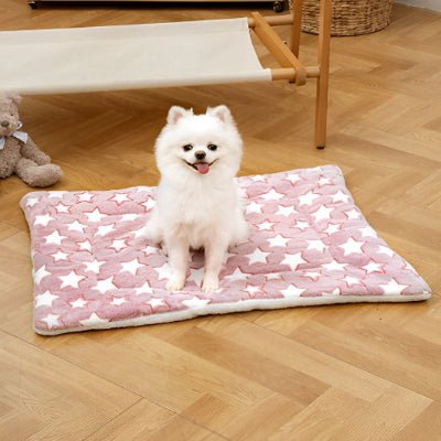 Tapis pour chien - Tapis pour chien - Cotonneux | Confort doux et lavable - Vivre avec son chien