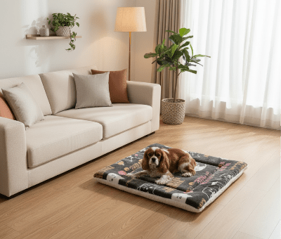 tapis chien - Tapis pour chien - Douce Chaleur | Flanelle douce - Vivre avec son chien