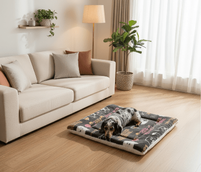 tapis chien - Tapis pour chien - Douce Chaleur | Flanelle douce - Vivre avec son chien