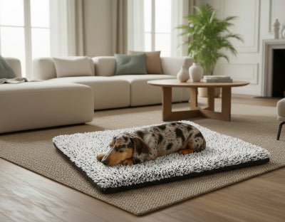 tapis chien - Tapis pour chien - Doux Confort | Peluche antidérapante - Vivre avec son chien