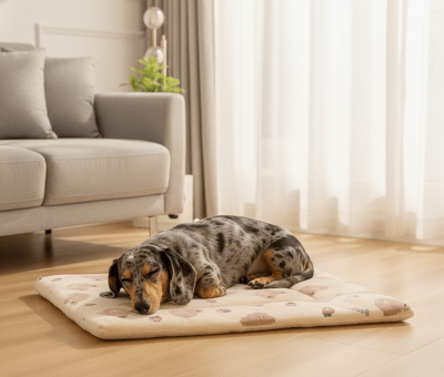 Tapis pour chien - Tapis pour Chien - Peluchon | Ultra - Confortable Lavable - Vivre avec son chien