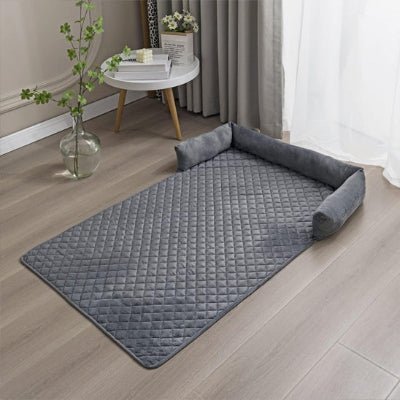 tapis chien - Tapis pour chien - Ultraconfort | Rouge vin 2XL - Vivre avec son chien
