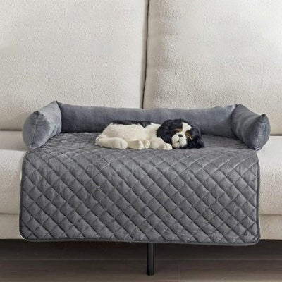 tapis chien - Tapis pour chien - Ultraconfort | Rouge vin 2XL - Vivre avec son chien