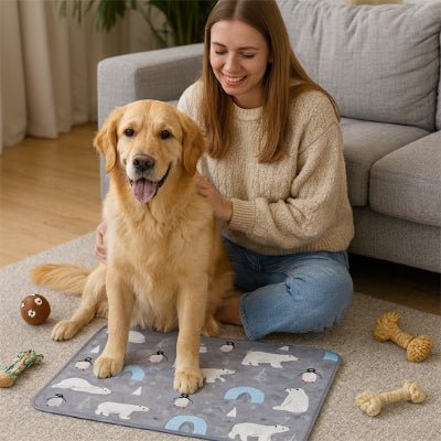 Tapis rafraichissant chien - Tapis rafraichissant pour chien - Cryo | Confort d’été - Vivre avec son chien