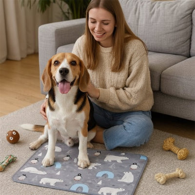 Tapis rafraichissant chien - Tapis rafraichissant pour chien - Cryo | Confort d’été - Vivre avec son chien